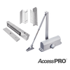 KIT INC CHAPA MAGNETICA DE 600LBS  / MONTAJE TIPO Z Y L  / CIERRA PUERTAS