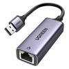Adaptador de Red USB-A 3.0 a RJ45 /Admite 10/100/1000 Mbps / Caja de Aluminio / Longitud del cable 10 cm