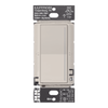 Atenuador de pared táctil RadioRA 3 Sunnata PRO, requiere neutro, hasta 250 W LED/CFL, compatible con 3 vías, taupe