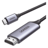 Cable USB-C 3.1 a HDMI 4K | 1.5 Metros (4.92 Pies) | Compatible con Thunderbolt 3 & 4 | Adaptador Tipo-C a HDMI | 4k@60Hz | Soporta Modo Espejo y Modo Extendido | Carcasa de Aluminio | Nylon Trenzado | Conector Niquelado | Blindaje Multicapa