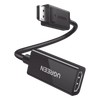 Convertidor DisplayPort a HDMI 4K@60Hz | 3D | HDR | Blindaje Interno | Botón Liberador | Largo 25 cm (9.84 Pulgadas) | Carcasa de ABS | Plug & Play.