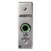 Interruptor IR NoTouch® de Acero Inoxidable, Montaje Delgado, Caja Posterior, ABIERTO