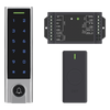 Mini Controlador de Acceso con Teclado Inalámbrico / Cuenta con Botón de Salida Inalámbrico / Soporta Tarjeta y Contraseña / Cuenta con Botón de Timbre