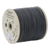 Carrete de 2 Kilómetros de Fibra Óptica Drop Plana, Interior/Exterior G.657A2 Monomodo de 1 Hilo (Unifibra), Dieléctrica, Forro Negro, Compatible con Conectores FASC, FASCUP, FASCLC