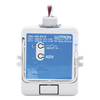 Módulo de relé de radiofrecuencia con tecnología Softswitch, conmuta hasta 16 A de propósito general, 120/277 V, apto para plenum, compatible con RA2 Select, RadioRA 2 y HomeWorks