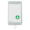 Módulo Asistencial para Baño Hospitalario / Tirador de Alarma y Botón Cancelación / IP65 / RS485 / 12 V / Compatible NX0019/B, NX1021, NX0015