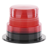 Burbuja Brillante de Larga Vida Útil, con 8 LEDs Color Rojo, Domo Rojo, 110 Vca