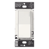 Apagador auxiliar Sunnata de pared para control de 3 vías o escalera, 120 V, compañero cableado del apagador principal del sistema RadioRA 3, color blanco mate (Snow)