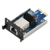 Adaptador de Ethernet E10G18-T1 | 10 Gbps / Compatible con PCIe 3.0 y 2.0 | Autonegociación de 4 u 8 Canales | Perfil Bajo y Altura Completa | Compatibilidad con Synology DSM 6.1.7 o Posterior.