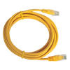 Cable de Parcheo UTP Cat6 - 2 Metros (6.56 Pies) - Amarillo