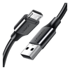 Cable USB-A a Micro USB | 2 Metros (6.56 Pies) | Tecnología de Carga Rápida Qualcomm / QC 3.0/2.0 | Recarga hasta 18W | Transmisión de Datos hasta 480Mbps | Tecnología de Carga Segura | Hasta 5,000 Flexiones | ABS y PVC de Alta Duración