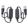 Kit de Transceptores (Baluns) para EXTERIOR TurboHD Hasta 4K HD-TVI / HD-CVI / AHD / CVBS / COAXITRON / AUDIO POR COAXITRON  / Menu OSD / CONECTORES 100% COBRE / Con Cable RF Blindado. Distancia de hasta 200 m en 4K. Calidad PREMIUM