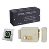 Kit Control de Acceso / Fuente Alimentación 36W 13.2VCD / Cerradura Eléctrica Derecha / Botón IR 5-15 cm / Acero Inoxidable / Indicadores LED / Relevador NO-NC-COM