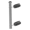 Aislador de Esquina para Cercos Eléctricos / 18 kV / Resinas Vírgenes / Resistencia 7.5-10.2 kg / Anti UV / 66 mm x 31.6 mm