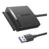 Adaptador USB 3.0 a SATA III | Compatible con Disco Duro HDD y SSD de 2.5