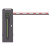 Barrera Vehicular con Brazo Iluminado Led 4 mts INCLUIDO / Derecha / Alto Desempeño / Brushless / Semáforo Rojo-Verde en Gabinete / Incluye 2 Controles Remotos
