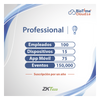 LICENCIA PROFESSIONAL BIOTIME CLOUD 2.0  / 100 USUARIOS / 15 DISPOSITIVOS (Licencia Anual)