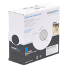 Bobina de Cable de 100 Metros (328.08 Pies), Cat5e, 24 AWG, Color Gris, UL, para Aplicaciones en Videovigilancia, Redes de Datos. Uso Interior