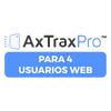 Licencia De 4 Usuarios Clientes Web para AxtraxPro