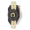 Receptáculo de Media Vuelta Industrial para Empotrar de 20 A 125 V CA 2 Polos 3 Hilos (NEMA L5-20R)