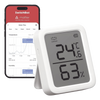 Medidor de temperatura y humedad Datos en pantalla / inalámbrico BLUETOOTH compatible con HUB SwitchBot