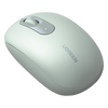Mouse Inalámbrico 2.4G 800/1200/1600/2400 DPI | Función de 3 botones | Alcance 10m | Silencioso |  Ergonómico | Anti-caída y Anti-interferencias | Batería Alcalina AA incluida  | Color Green.