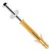 Tornillo P / Tope Estacionamiento / Reductor D / Velocidad / 12 Cm / Con Arandela / Taquete D / Plastico.