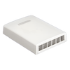 Caja de montaje en superficie para 6 módulos - Blanco Mate