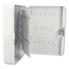 Caja para llaves con capacidad para 60 llaves/ Medidas 200 x 250 x 75 mm  (ancho x alto x profundidad)/ Fabricada en acero/ Cerradura con llave.