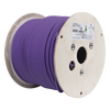 Bobina de Cable U/UTP de 4 Pares, Z-MAX, Cat6A, Soporte de Aplicaciones 10GBase-T, LS0H, Color Violeta, 305 Metros (1000 Pies)