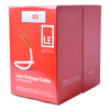 Bobina de 305 m (1000 ft) / Cable para Alarma 4x22 AWG / CCA / Blanco