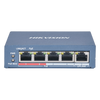 Switch PoE / 250 Metros PoE LARGA DISTANCIA / 4 Puertos 802.3at (30 W) 10/100 Mbps + 1 Puerto Uplink (10 / 100 Mbps)