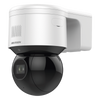 Domo PTZ IP 4 Megapixel / 4X Zoom Óptico / 50 mts IR EXIR / ACUSENSE / Luz Estroboscópica / Sirena Integrada / WDR 120 dB / PoE+ / IP66 / Ultra Baja Iluminación / Micrófono y Bocina Interconstruido / Micro SD
