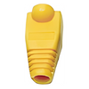 Bota Plástica para Protección de Plug RJ45, Color Amarillo