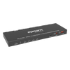 Splitter HDMI 1x4 | 1 Entrada a 4 salidas (Simultaneas) | 4K@60Hz | Extractor de Audio | Down Scaler | HDR  4:4:4 | EDID | 18Gbps