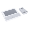 KIT DE VIDEOPORTERO IP COLOR BLANCO / Apertura con app / Súper elegante / Monitor WIFI /  Alimentación 110vca