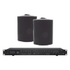 Amplificador de Audio con 2 Bocinas OL-5BK | 2 x 60W | Baja Impedancia 4 - 8&Omega; | Reproductor Bluetooth, USB, SD | Efectos Integrados Delay, Echo, Repeat