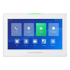 Estación de Intercomunicación SIP con Wi-Fi 6, Bluetooth y Control Total para Agendamiento de Salas y Edificios Inteligentes (Color Blanco)