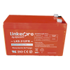 Batería de respaldo 12 V |  9.5 Ah | AGM | Certificada UL94-V0 Retardante a la Flama  | Especial para Seguridad Electrónica | UPS  | Sistemas de Emergencia  | Vida útil 5 años | Terminales F1  + Adaptador F2
