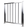 Puerta de Acero Inoxidable de Medio Cuerpo / Paso de 100 Centímetros de Ancho Ideal Para Dar Accesos que no Caben Por su Torniquete / Altura de 90 Centímetros