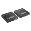 Kit Extensor HDMI para distancias de 120 metros | Soporta resolución 4K @60Hz | Cat 6, 6a y 7 | Salida Loop en el Tx para visualización local | Soporta control remoto del equi