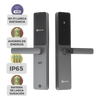 Cerradura Inteligente / Wi-Fi / Bluetooth  / Códigos Temporales Para Visitantes / Lectura de Huella / Lectura de Tag / Contraseña /  Botón para Timbrar / Apertura Remota /  Alarma Anti-intrusión /  No Requiere HUB