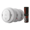 Kit de 20 Detectores de Humo Autónomos KIDDE con Batería 10 Años / Probador SABRE SDI / Fotoeléctrico / Alarma 85 dB