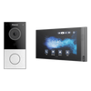 Kit Akuvox WIFI E12W + S562W / 100% en la Nube / POE / Bluetooth / NFC / Lector de Tarjetas MIFARE / ONVIF / IP65 / Cámara 2 MP / Botón con Iluminación / Control de 1 Puerta / Entradas de Alarma