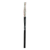 Bobina de Cable UTP de 4 Pares, Con Aislamiento de Fluoropolímero, Cat6A (23 AWG), Uso Interior/Exterior Para Entorno Ambiental de Altas Temperaturas (Hasta 125°C), CMP (Plenum), Color Negro, 305 Metros (1000 Pies)