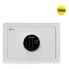 Caja Fuerte Hércules / Apertura Huella Dactilar, Código y Llave de Emergencia / Puerta de Acero 4 mm / 2 Bulones de Acero 20 mm / Pantalla LCD / Alarma de Contraseña Incorrecta / Luz Interna / Estante Desmontable / Incluye Accesorios