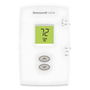 Termostato no programable vertical de 1 etapa calor/frío para sistemas convencionales (gas, aceite, eléctrico) y calefacción por agua caliente, vapor o 750 mV, serie Pro 1000
