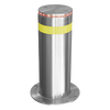 Bolardo Hidráulico Antiembestida 220 mm × 600 mm / Acero Inoxidable 304 / 200,000 J de Resistencia al Impacto / Bomba Hidráulica Integrada / Ciclo de 4 seg / 100 Ciclos por Hora