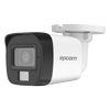 [Dual Light + ColorVu] Bala TurboHD 2 Megapíxel (1080p)  / Gran Angular 101° / Lente 2.8 mm / 30 mts IR EXIR / 20 mts Luz Blanca / Exterior IP67 / 4 Tecnologías / Micrófono Integrado
