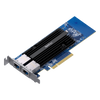 Adaptador de Red Synology E10G30-T2 | Doble Puerto 10 GbE | PCIe 3.0 x8 | Compatible con Synology | Link Aggregation.